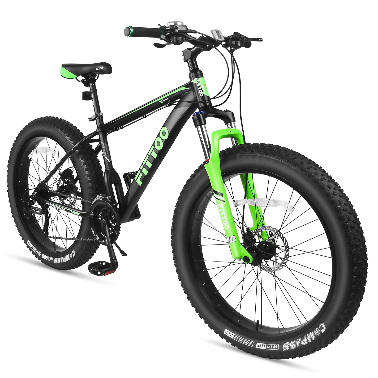 FITTOO Fat Tire Mountain Bike, 26 Inch 