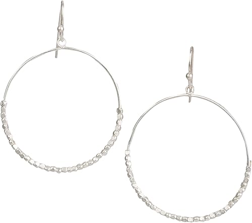 SPUNKYsoul Aretes de Aro en Forma de Lágrima para Mujeres Aretes Colgantes de Cuentas Bohemio-Chic, Joyería Elegante para Mujeres, Esposas y