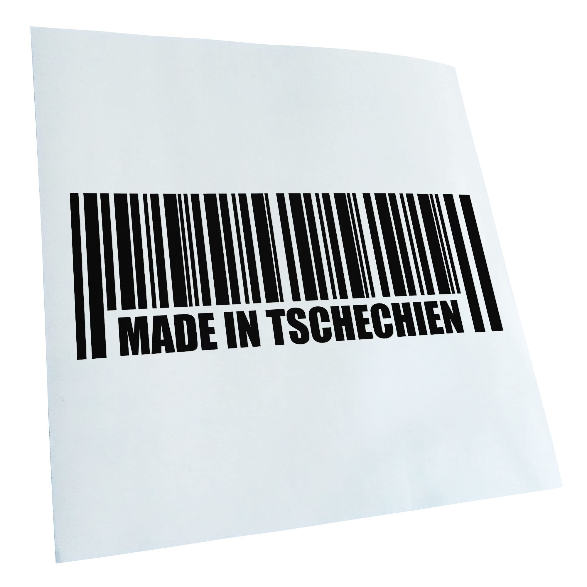 Adesivo Auto Kiwistar Con Bandiera Repubblica Ceca, 10 Cm, Laminato, Opaco, Resistente UV, Per Esterni - 2