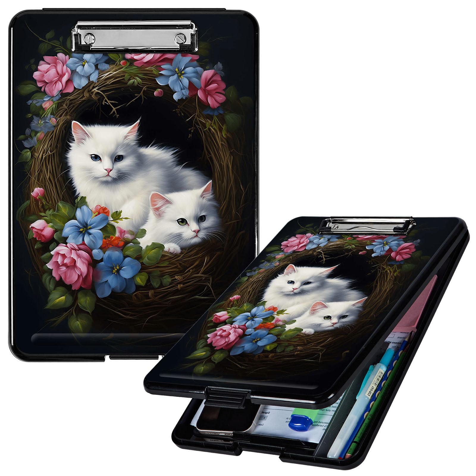 Amazon.com : GFRGTFHYT Clipboard with Storage High Capacity