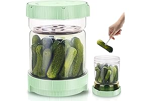 Pickle Jar with Strainer