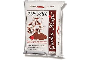 40 Pound Bag Garden Dirt Magic Organic Planting Potting Top Soil Blend Mix Garden Blend