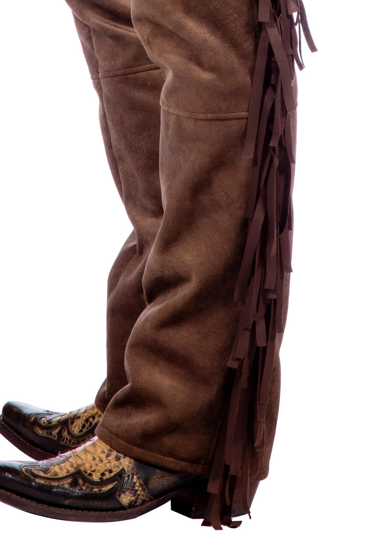 WILBERS & WILBERS - Ghette western Jesse per costumi da cowboy | per Carnevale, feste western, costumi da sceriffo