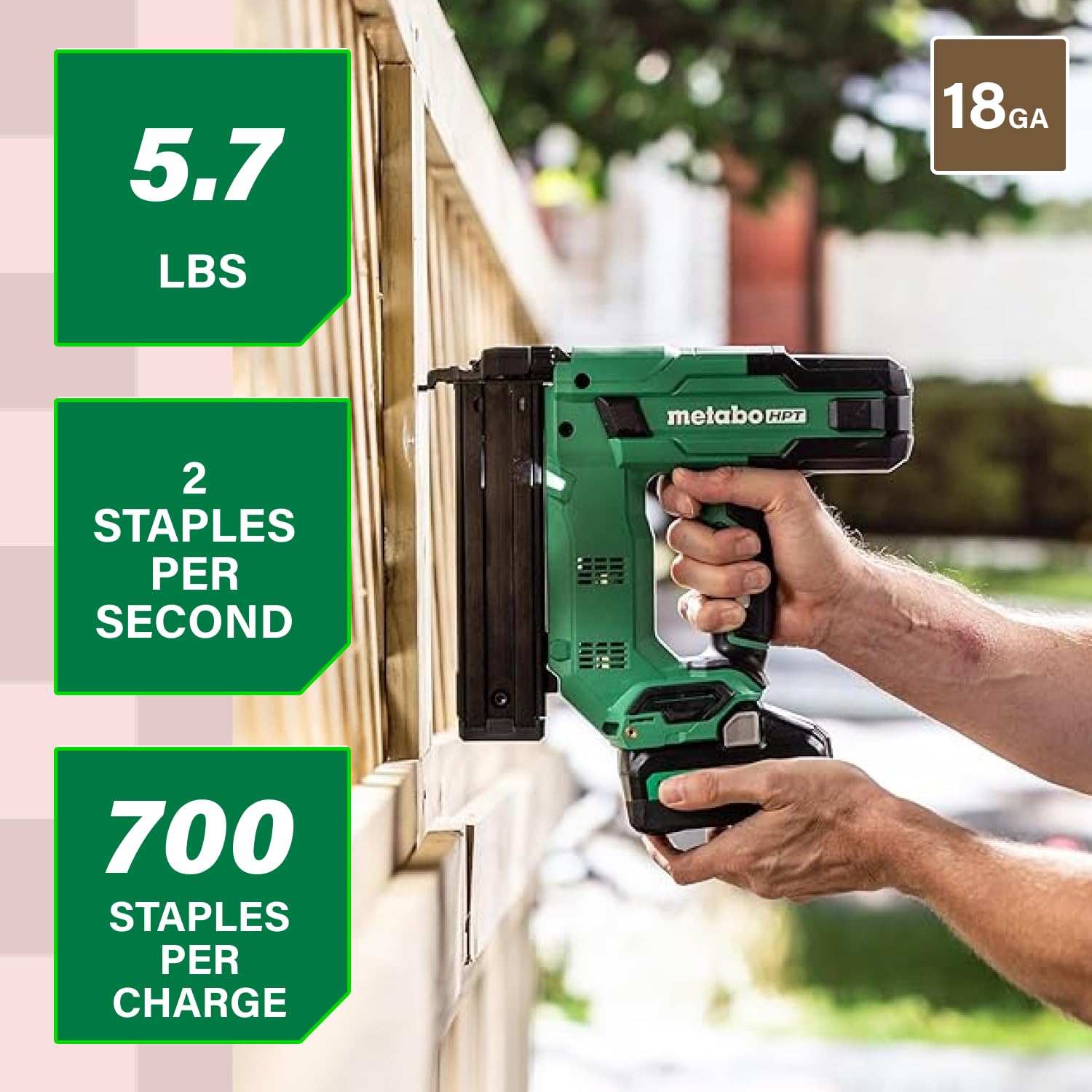 Metabo HPT Cordless Stapler - 18 Gauge -5