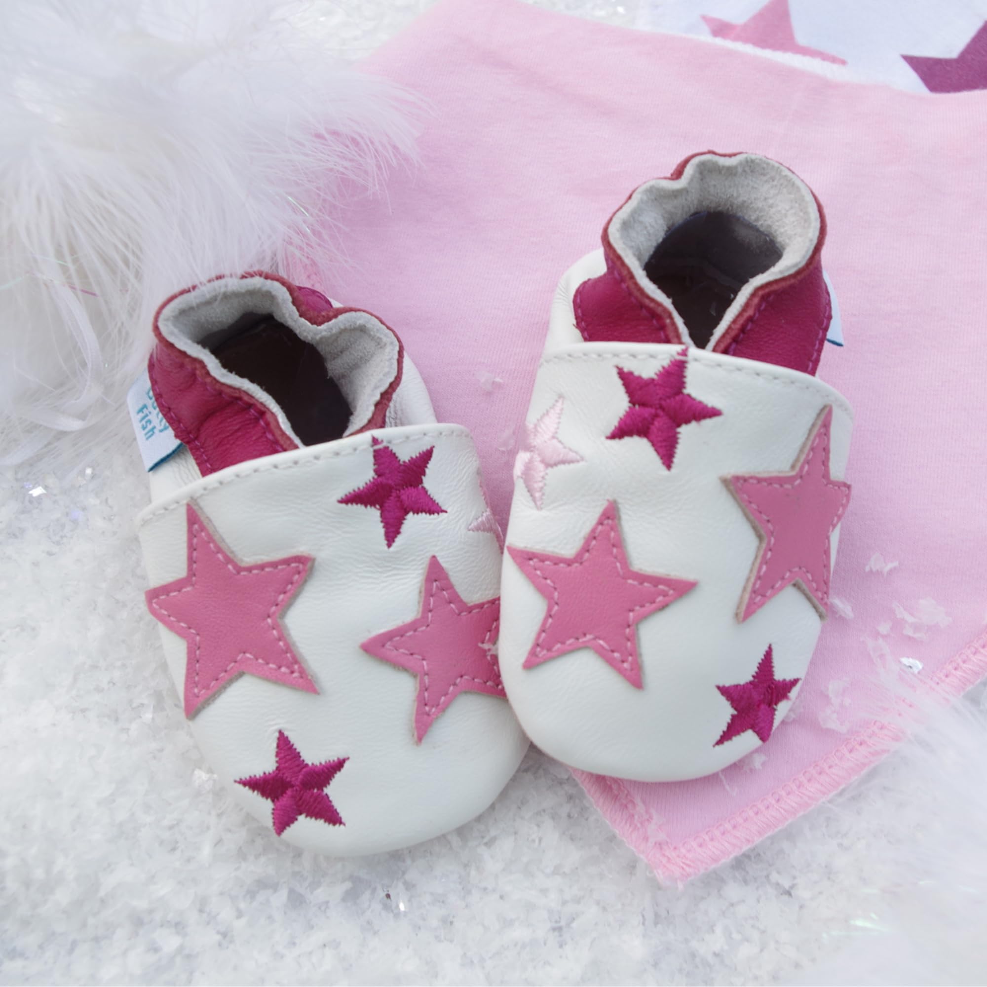 Dotty Fish - Ragazzi Scarpe da Bambino in Pelle, Scarpe da Bambini Unisex - Bambini e Ragazzi - 3