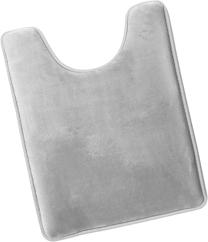 Miniatura 1 de Clara Clark tapete para baño, regadera o tina, de gomaespuma, negro, antiderrapante