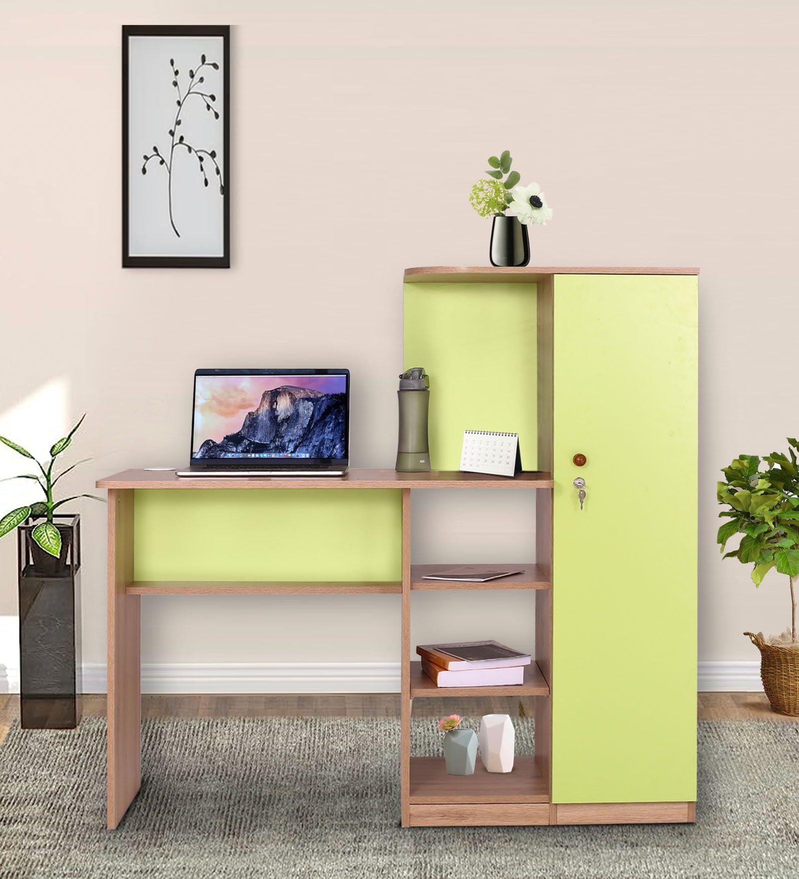 Witty Wud | Ruby | Engineered wood Study Table in Parrot Green Colour 1 Year Warranty | Study Table for Adults, Computer Table, Study Table for Students, Office Table, | Free Installation (B0CVQNQ5KC) Amazon Price History, Amazon Price Tracker