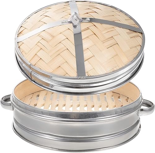 Miniatura 1 de SHOWERORO 1 juego de vaporizador de alimentos orgánicos asiáticos utensilios de cocina enlatados utensilios de cocina al vapor vapor para cocinar