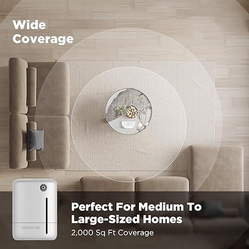 Miniatura 3 de Difusor de aromaterapia de aceite esencial sin agua, máquina difusora de aroma de hotel para el hogar, máquina difusora de aire frío para