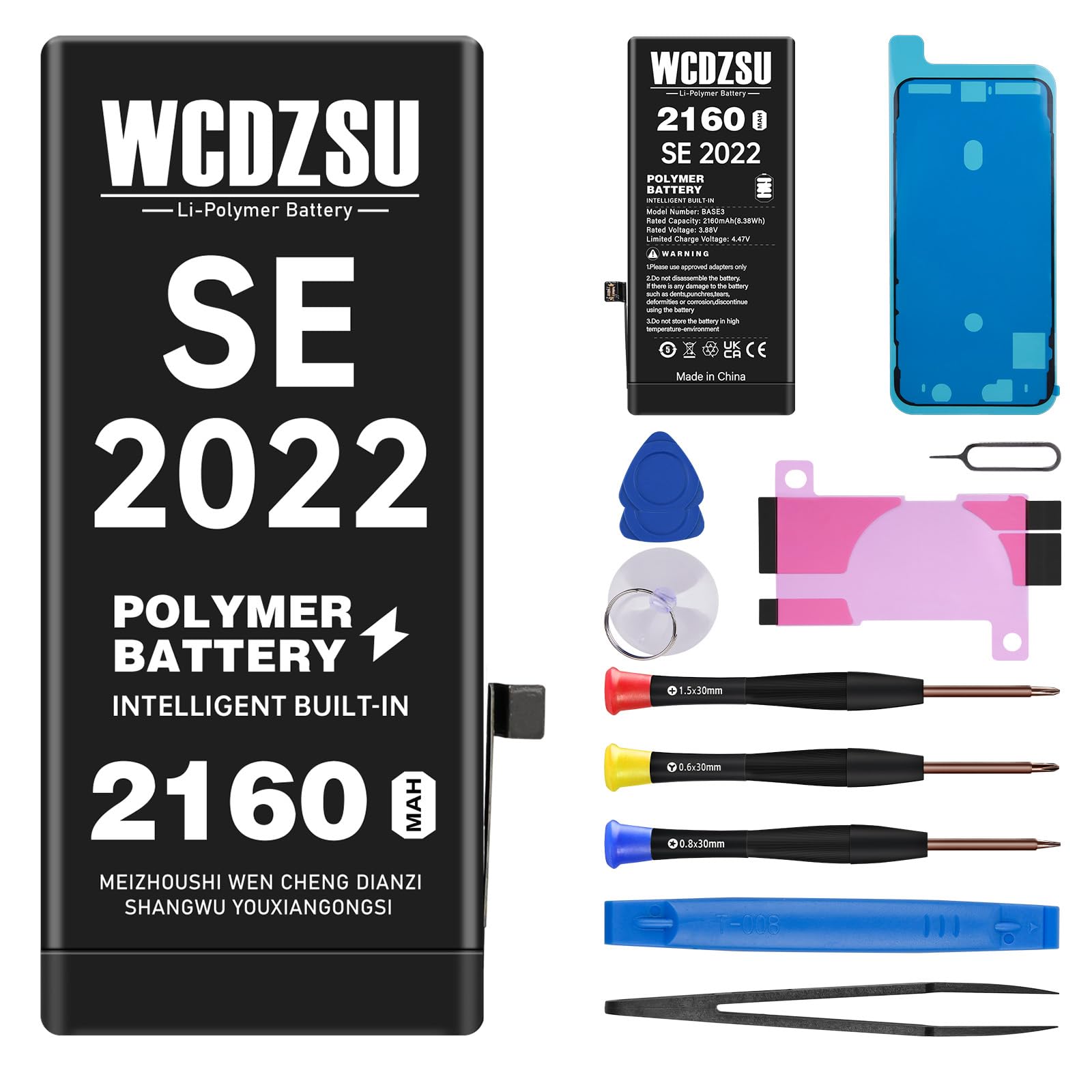 Amazon.com: WCDZSU Battery Replacement for iPhone SE 3rd