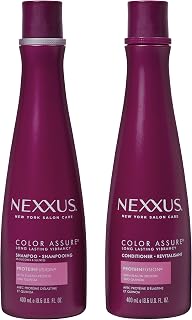 Nexxus Color Assure Shampoo And Conditioner For Color Treated Hair Color Assure Collection Enhance Hair Color For Up To 40 Washes 13.5oz 2 Count