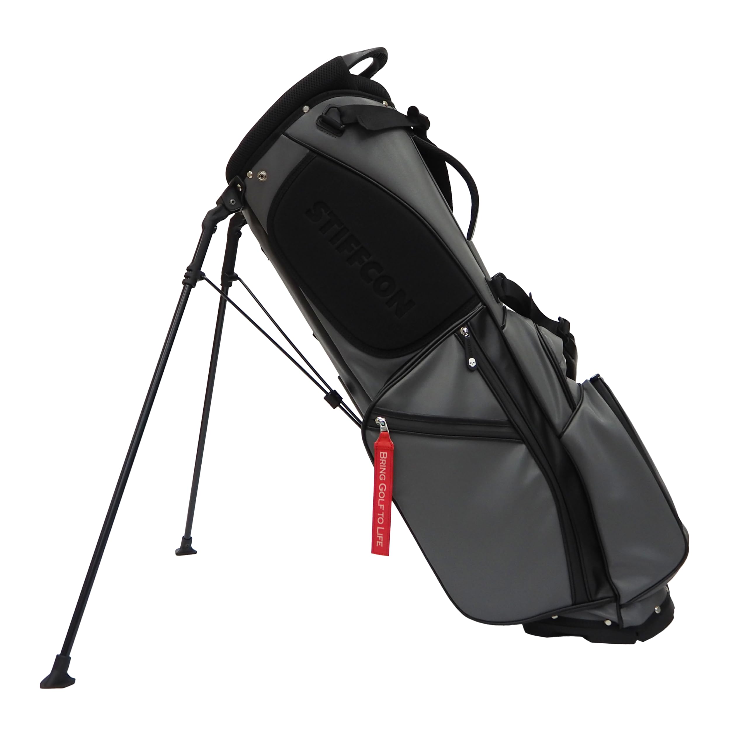 Amazon | GOLF STAND BAG_PLAIN GRAY/スタンドキャディバッグ プレーン