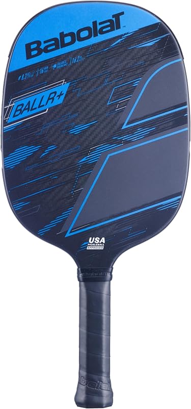 BALLR + Pickleball Paddle (Black/Blue)