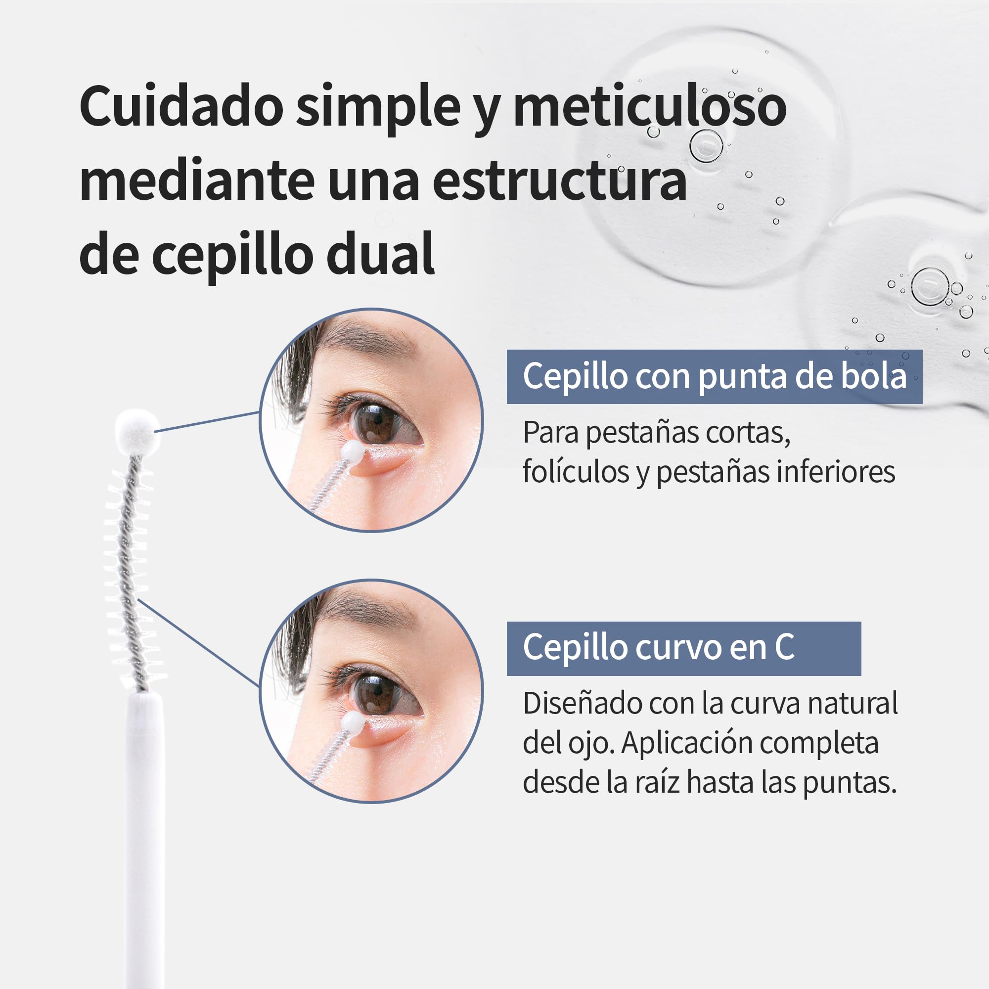BENTON HONEST Eyelash Serum - Sérum coreano para el cuidado de las pestañas con ácido hialurónico y péptidos | Sérum para el crecimiento de pestañas y cejas (0.33 fl oz)
