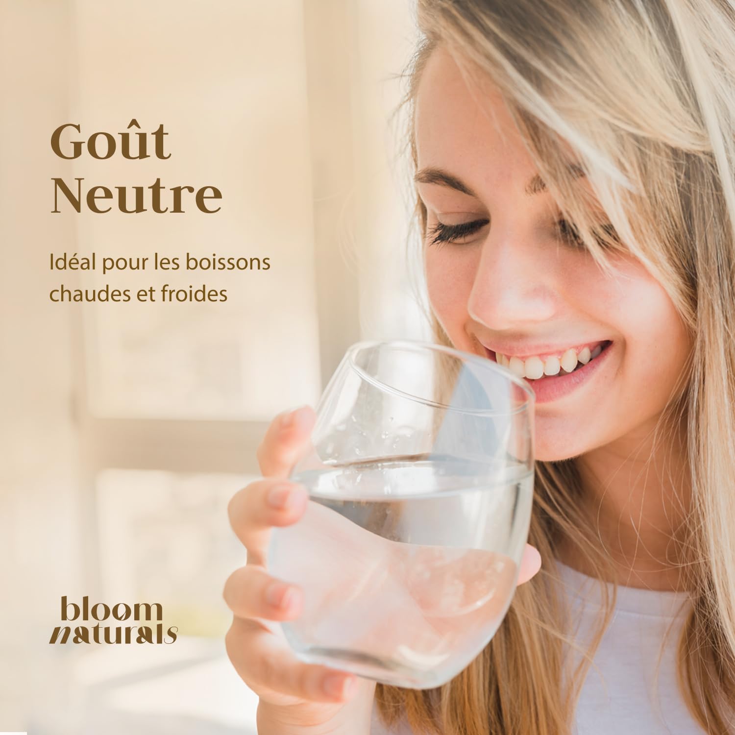 Collagène Hydrolysé en Poudre 1500 g (1,5 kg) – 100 Portions – 15 g par Portion – Avec Vitamine C – Goût Neutre – Peptides de Collagène Type I & III – Collagen Peptides