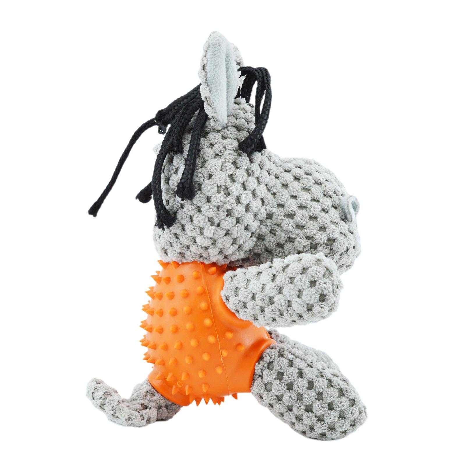 Peluche Asinello Con Effetto Sonoro Per Cani - Giocattolo Divertente E Sicuro - Foto 8