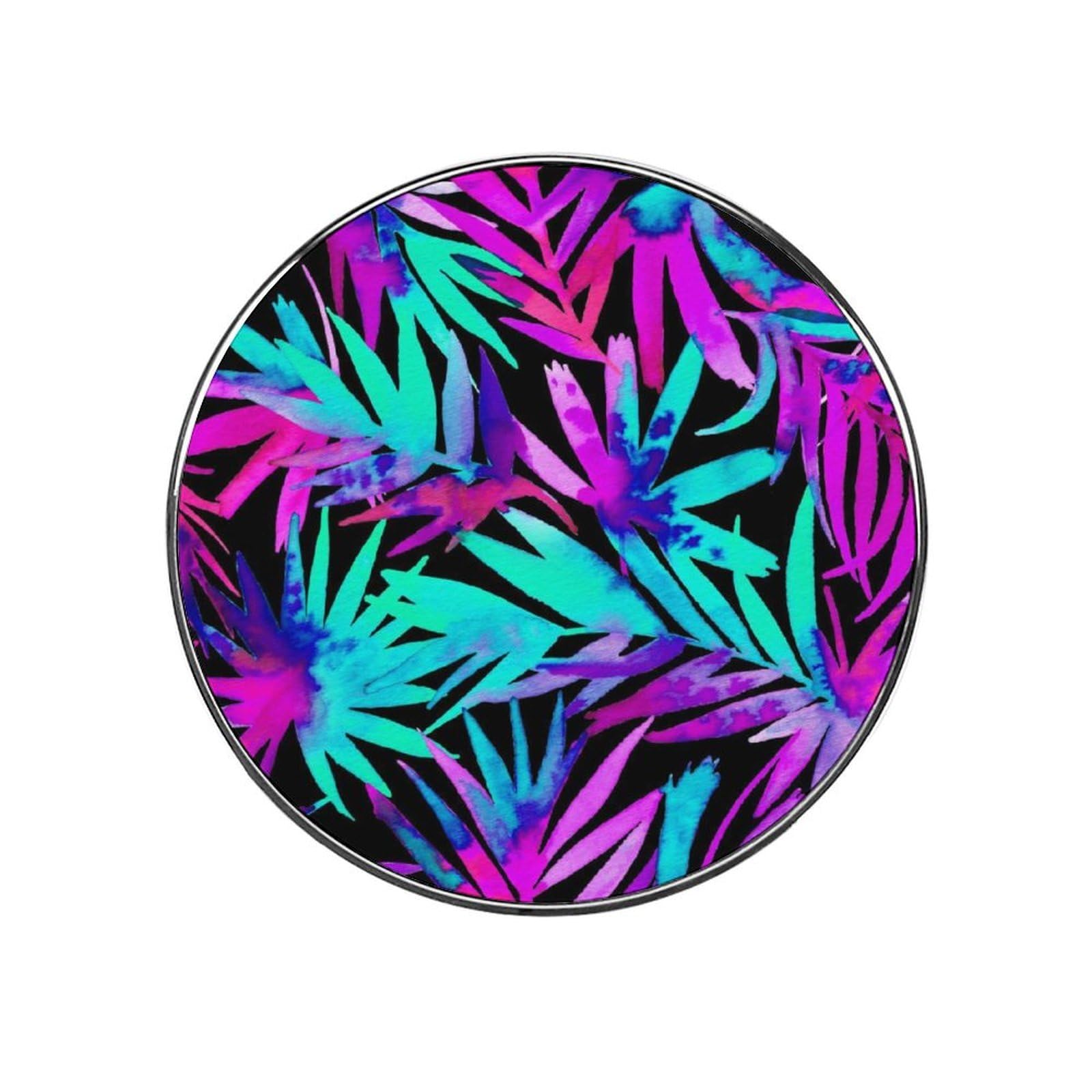 Blue Purple Leaves Magnets For Fridge Kitchen Decoration For Refrigerators Whiteboards