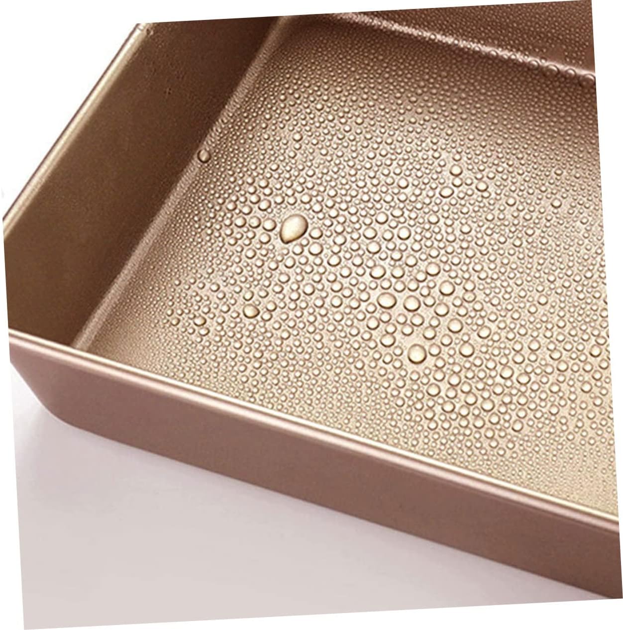 Square Cake Pan Stainless Steel Non Stick Heavy Duty for Baking