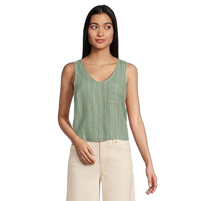Toad&Co Taj Hemp Button Back Tank Top Women