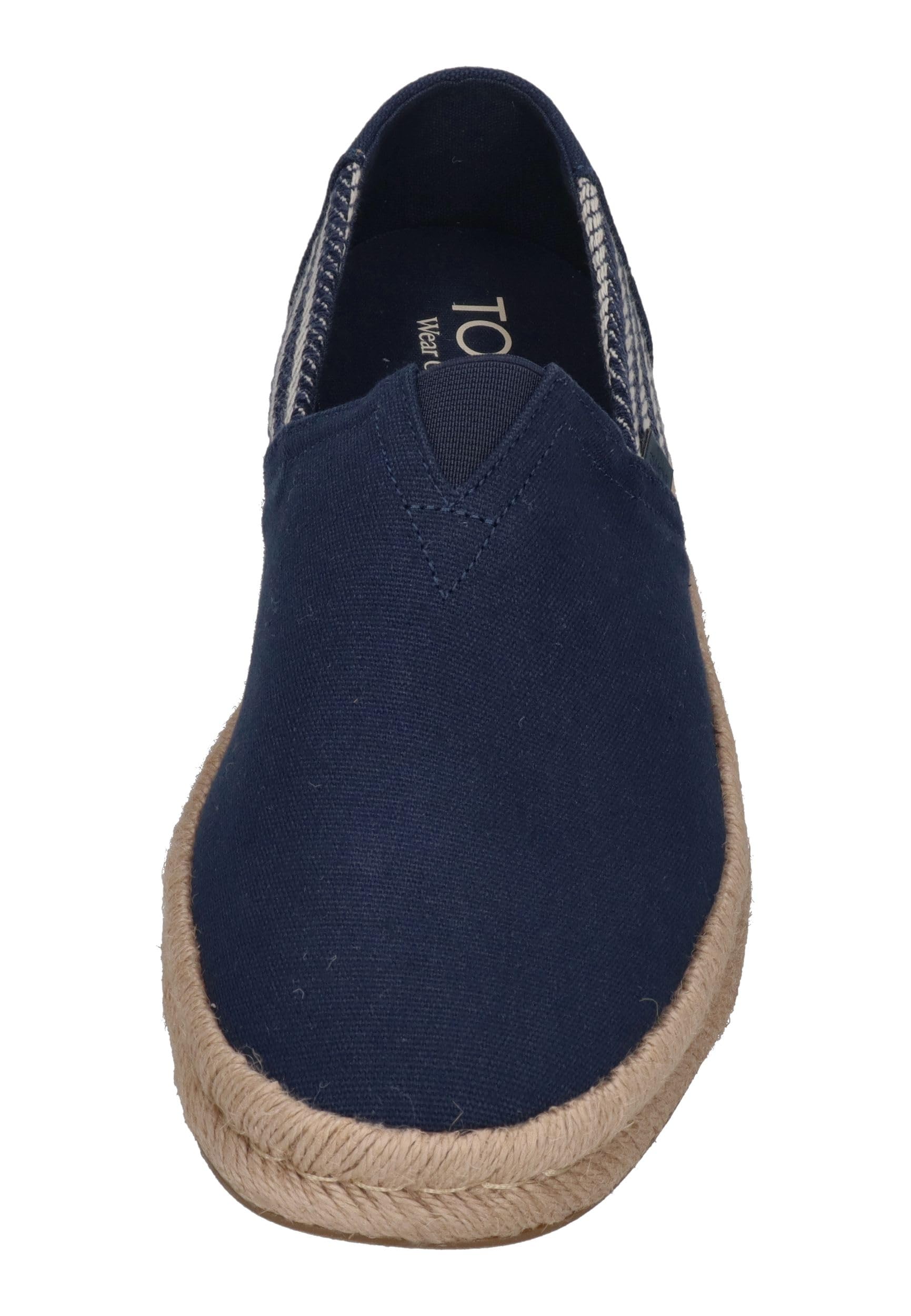 TOMS Herren Espadrilles Alpargata Rope 2.0 10023173 Navy Nautical Stripe