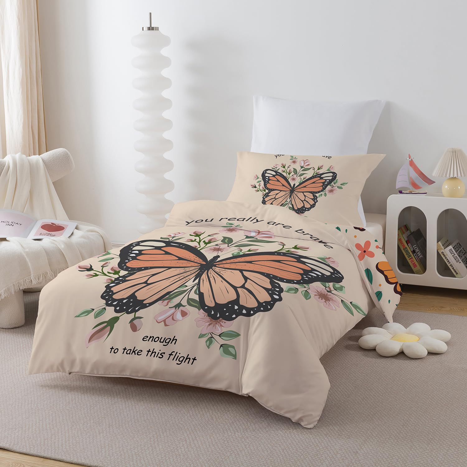 ROZTYLJ Butterfly Kids Duvet Cover - Image 3