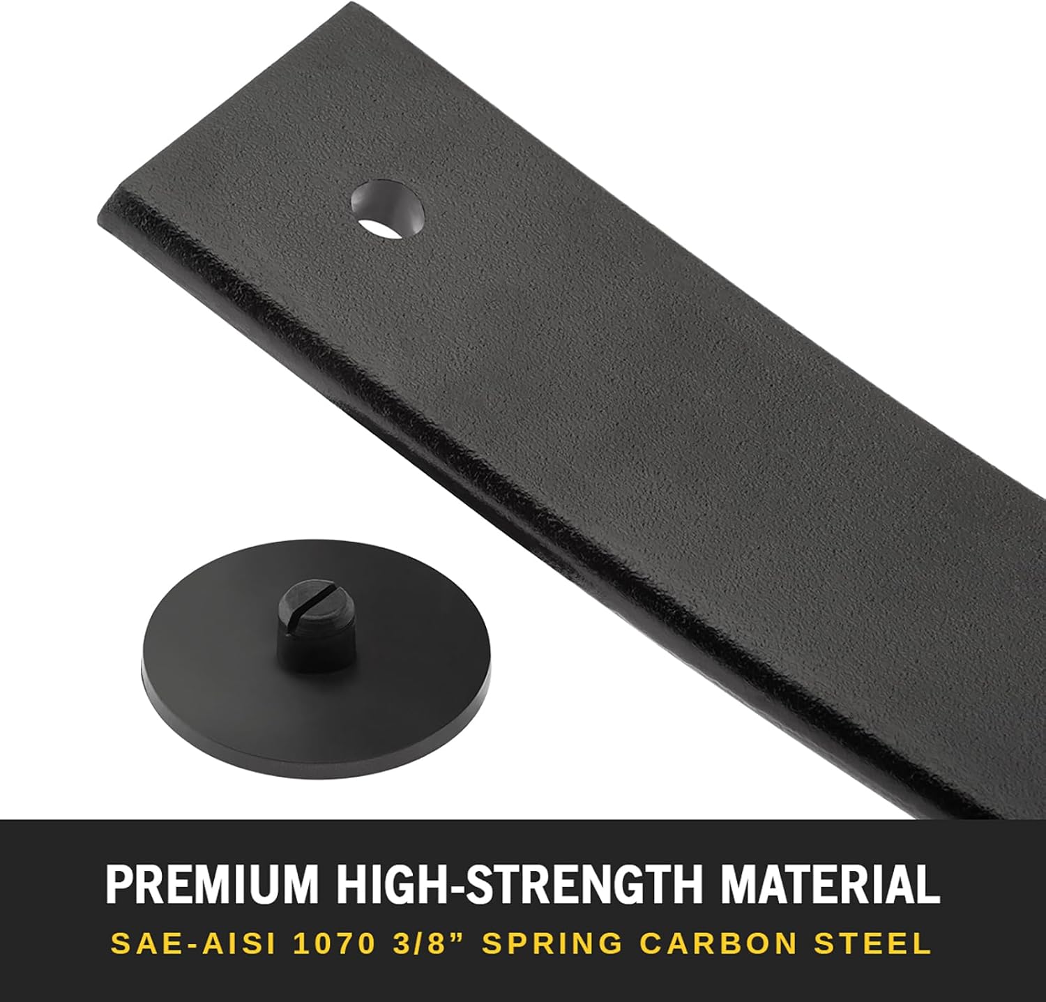 Supreme Suspensions - 1.5"-2" Rear Add-A-Leaf Lift Kit for 1997-2012 Ford Ranger / 2001-2005 Ford Ranger Edge - Heavy-Duty 21.5" Short AAL Springs with Vibration Poly Isolator Pads