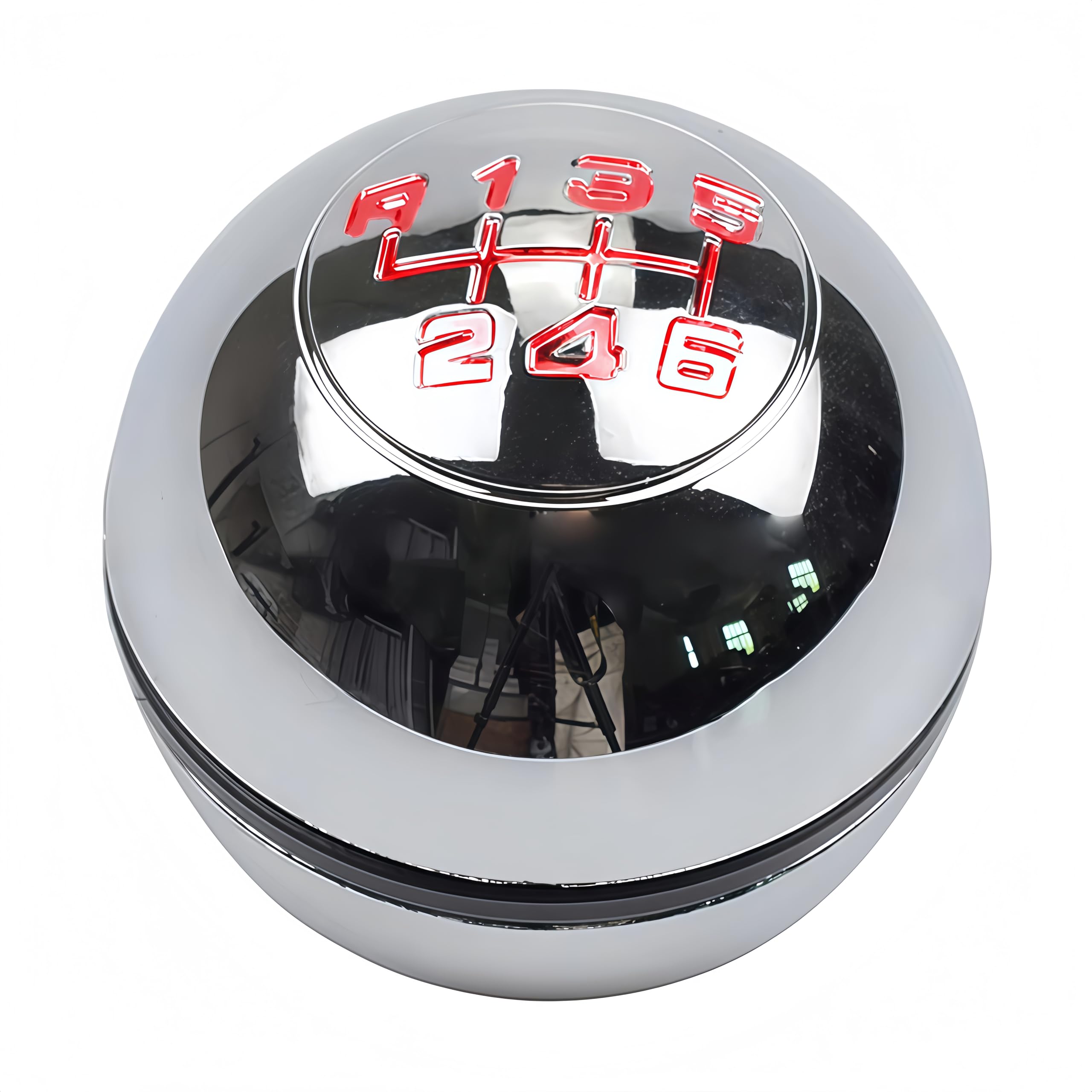 Ofixem Red Gear Shift Knob For Alfa Romeo Giulietta 2010-2018 6Mt Oem 50294565