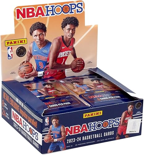 202324 Panini Hoops NBA Basketball RETAIL box (24 pksbx) 202324 Panini Hoops NBA Basketball RETAIL box (24 pksbx)