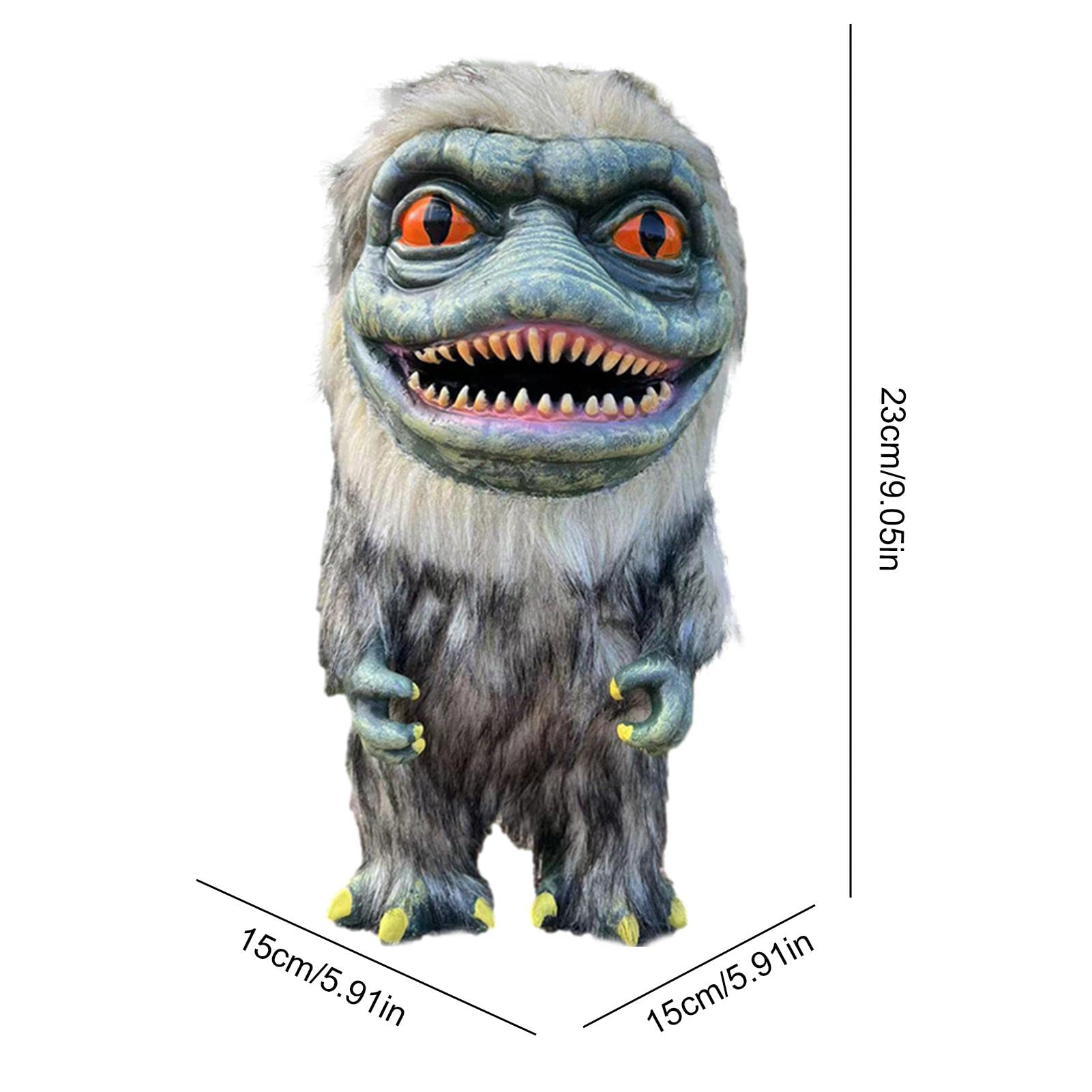 Amazon.co.jp: ハロウィン クリッターズ プロップ ドール, 不気味な