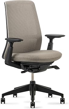 Haworth Soji Ergonomic Office Chair, Home Office Desk Chair, Clay