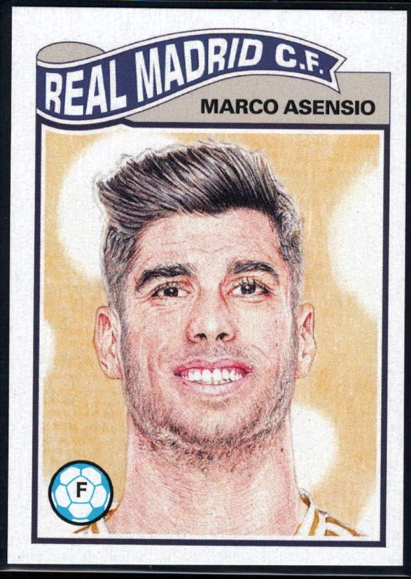 2019 Topps The UCL Living Set UEFA Champions League #91 Marco Asensio Real Madrid FC Official Soccer Futbol Trading Card LIMITED PRINT RUN