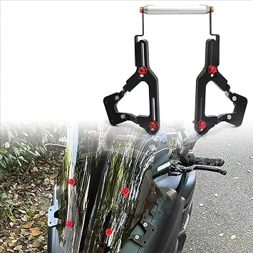 for YAMAHA N-MAX155 Motorcycle Windshield Phone Holder Navigation GPS Mount Bracket Mobile Phone Masts Windscreen Bracket Rearview Mirror Bracket for NMAX155 N-MAX 155 NMAX 155 2020- 22MM