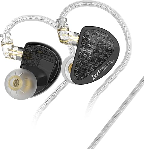 Miniatura 2 de Linsoul KZ AS16 Pro 16BA controladores de armadura equilibrada, auriculares de alta fidelidad para graves en la oreja con cable desmontable de