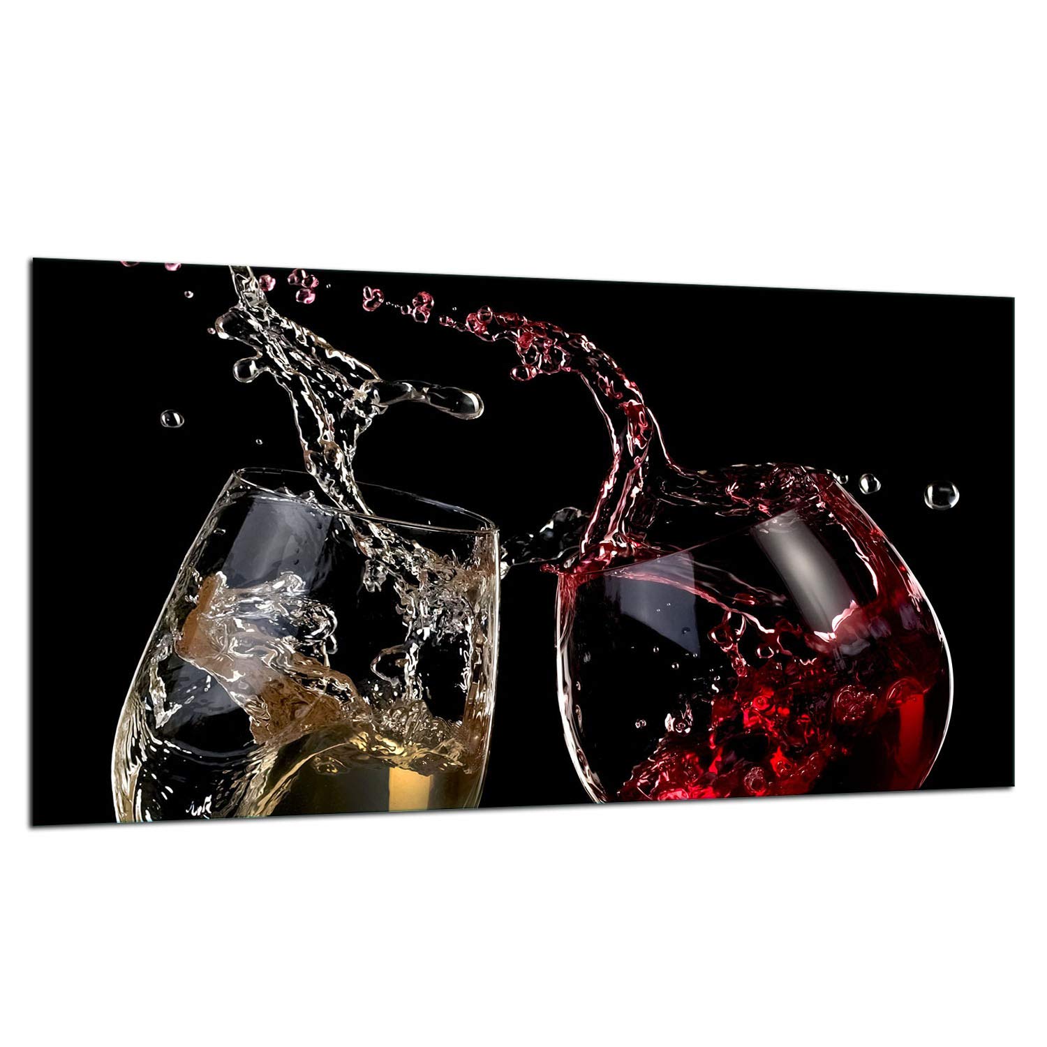 TMK ArtDeko – Placa Protectora Vitrocerámica 1 Pieza 90x52 cm – Cubre Placa de Inducción de Cristal Templado 4 mm – Tabla de Cocina de Vidrio Multifuncional y Protector Antisalpicaduras