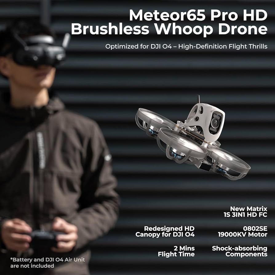 Amazon.com: BETAFPV Meteor65 Pro Brushless Whoop Quadcopter