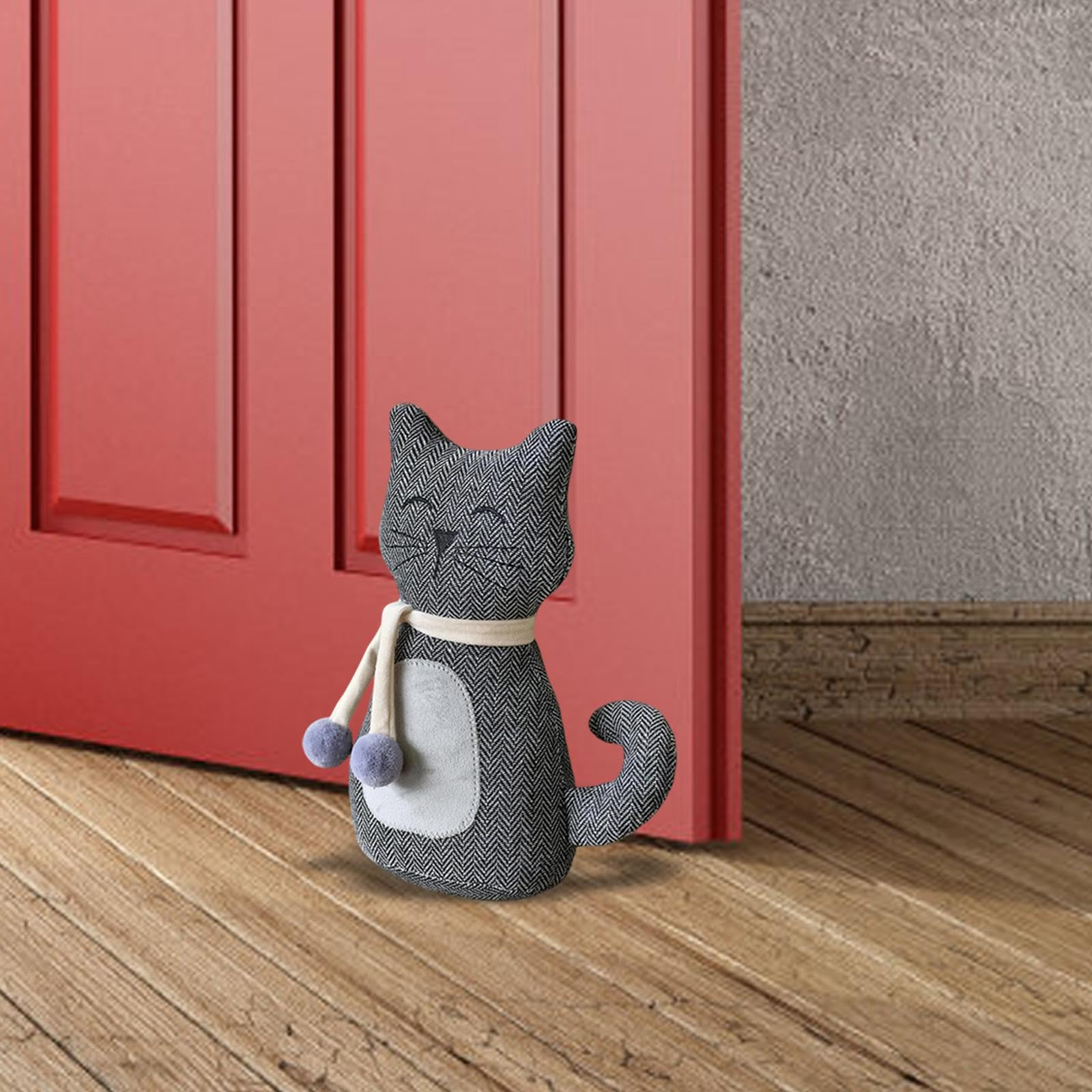 布製 猫のぬいぐるみ ドアストッパー Amazon.co.jp: Toysmith かわいいドアストッパー装飾ドアストッパー