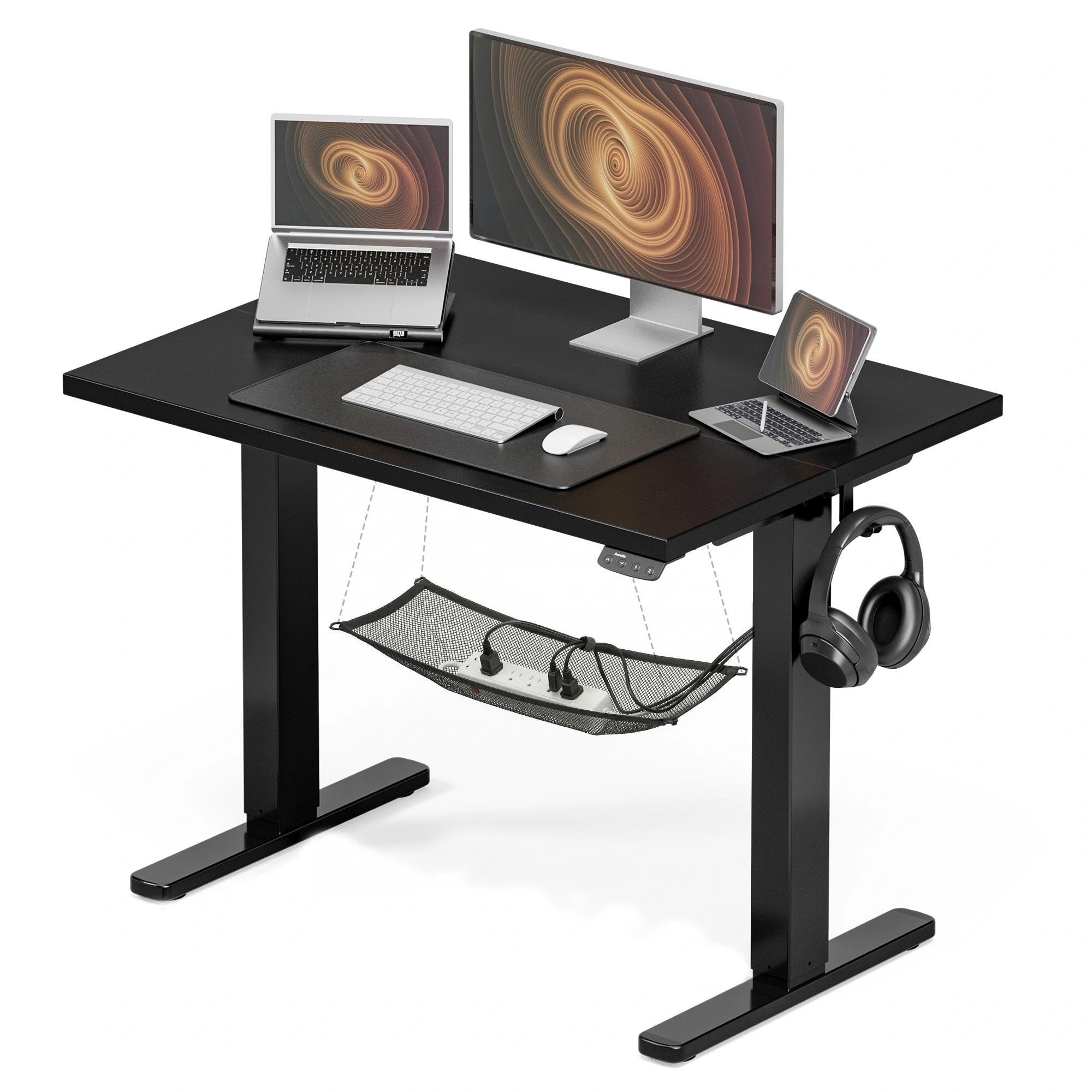 Amazon.com: Acrolix 40x24 Electric Standing Desk with Cable Net