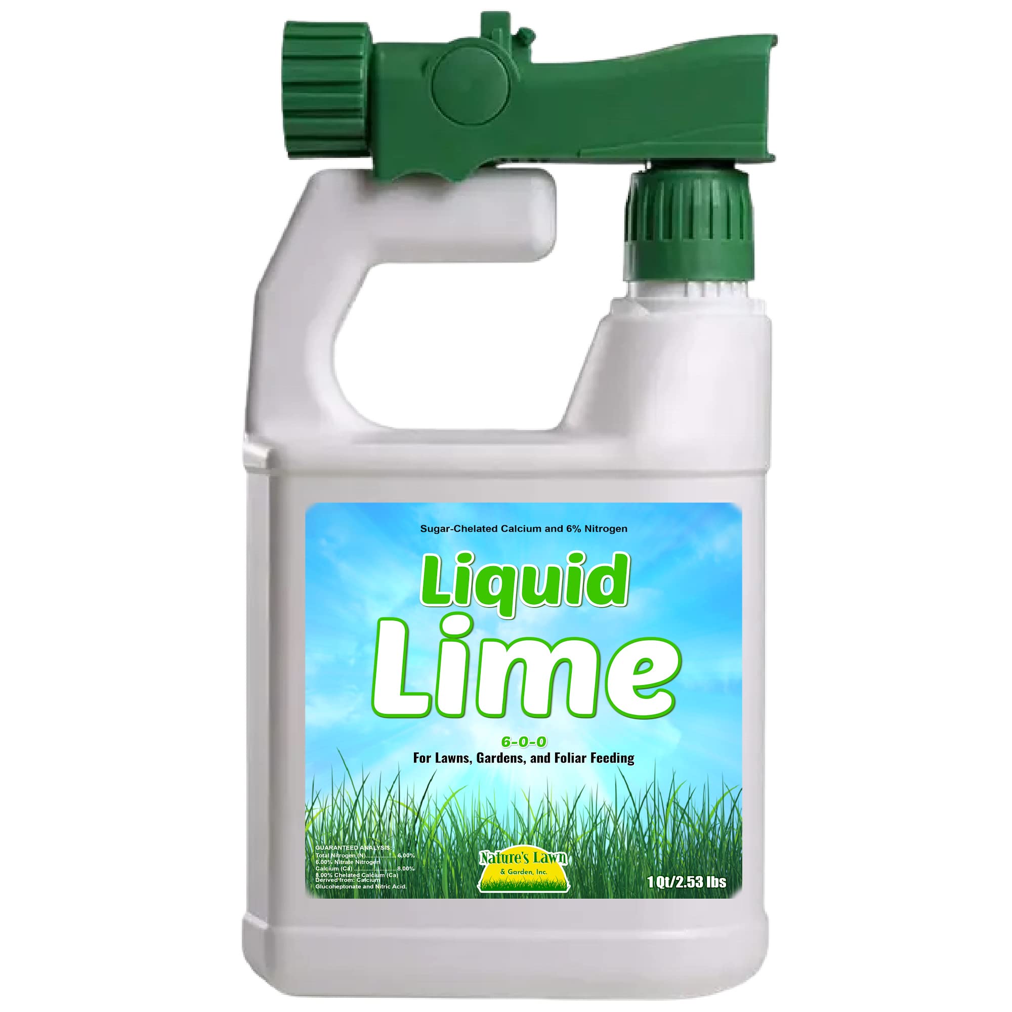Buy Nature’s Lawn & Garden Liquid Lime, Calcium Concentrate for Lawn