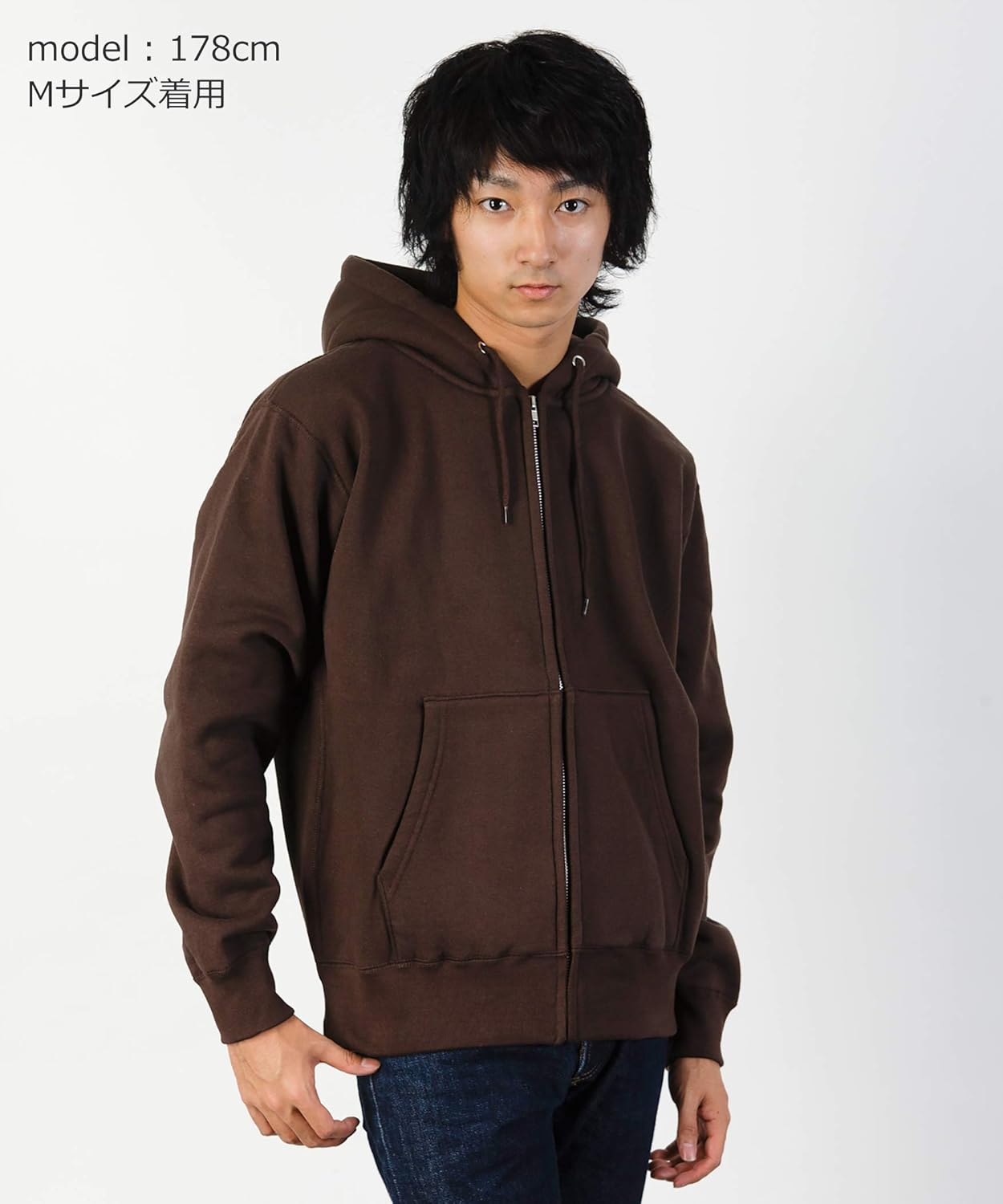 ティーシャツドットエスティー パーカー 無地 厚手 裏起毛 ジップアップ マックスヘビー 12.4oz メンズ