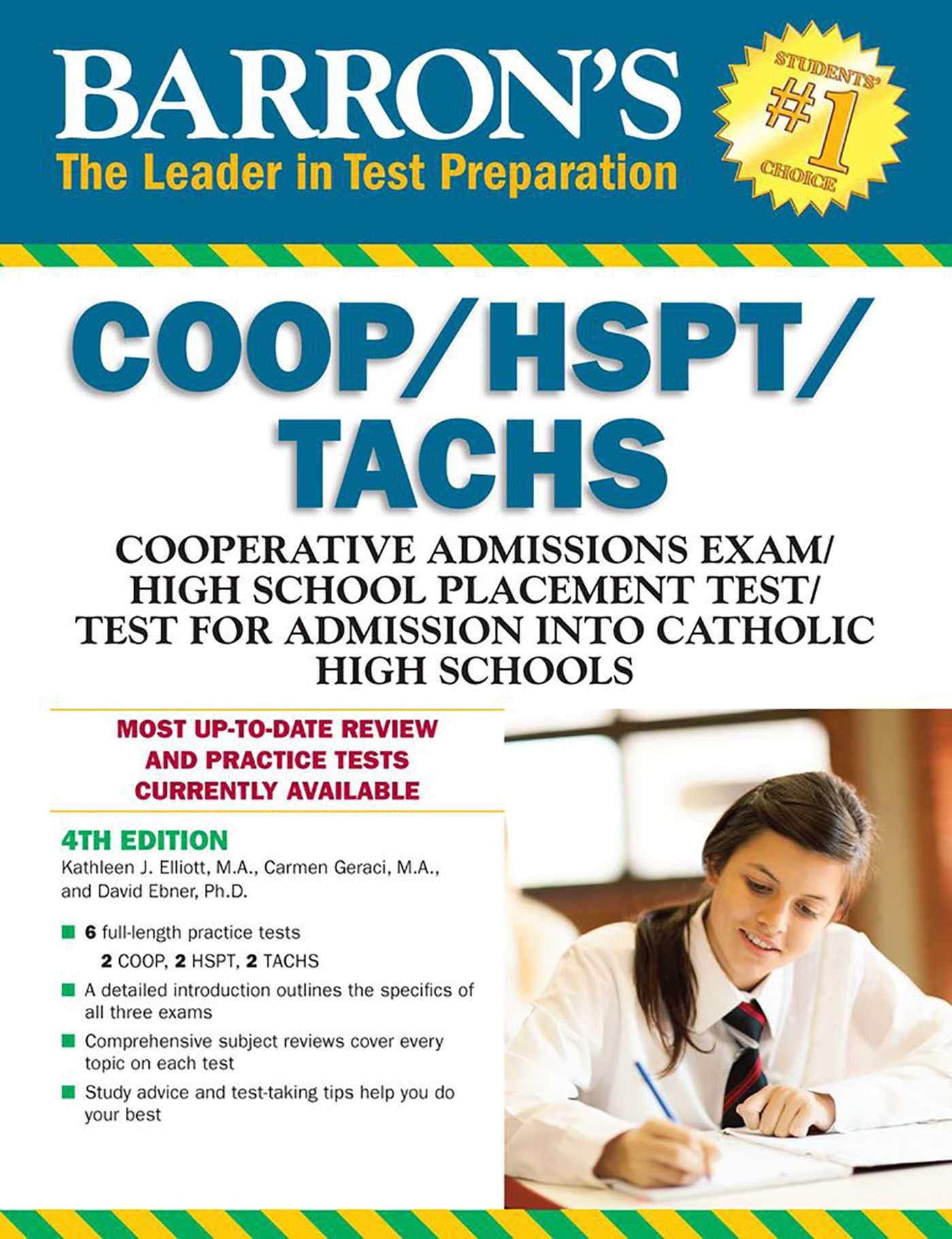 Best TACHS Prep Books for High School Students WellRounded NY