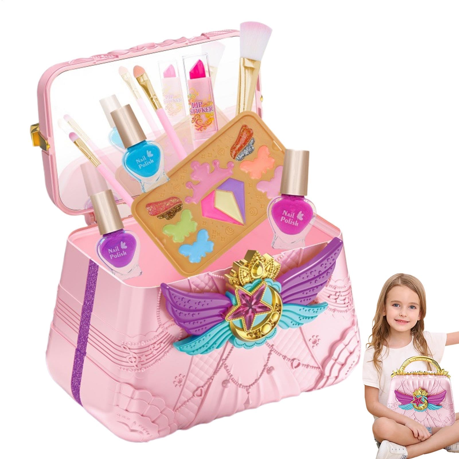 Set trucco per bambini per ragazze – Set trucco per bambine – Set di