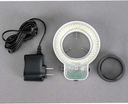 Miniatura 2 de AmScope LED-144S 144 LED Microscopio Ajustable Anillo Compacto Luz + Adaptador