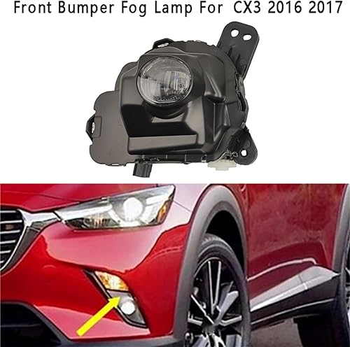 Miniatura 2 de WOZIES Left Front Bumper Grille Signal Lamp Driving Fog Lights Assembly For Mazda CX3 2016 2017