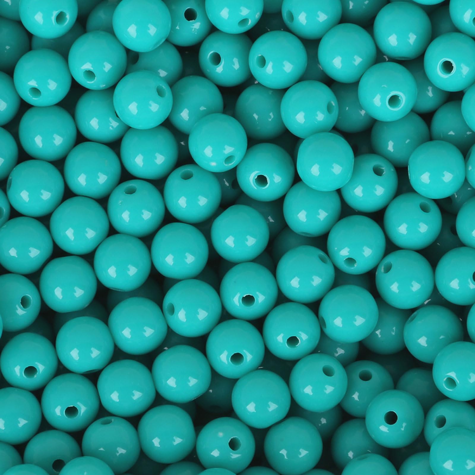 Kalttoy Jewelry Making Beads Set, 6mm Shatterproof Acrylic Beads for Bracelets, Jewelry Making & Kids Set with Acrylic