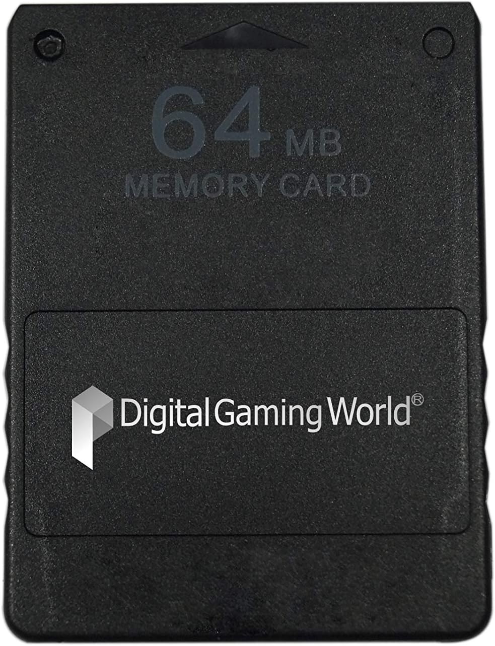 Digital Gaming World 64-MB Memory Card for PS-2 (Black)