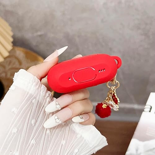 Miniatura 4 de Bonita funda para Airpods Pro 21 para niñas y mujeres, con llavero de flores y kit de limpieza, funda protectora de silicona suave para Airpods iPod