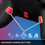 PowerA Enhanced Wireless Controller for Nintendo Switch with Lumectra – Mario Peek-A-Boo, rechargeable battery, motion controls, officially licensed - 6
