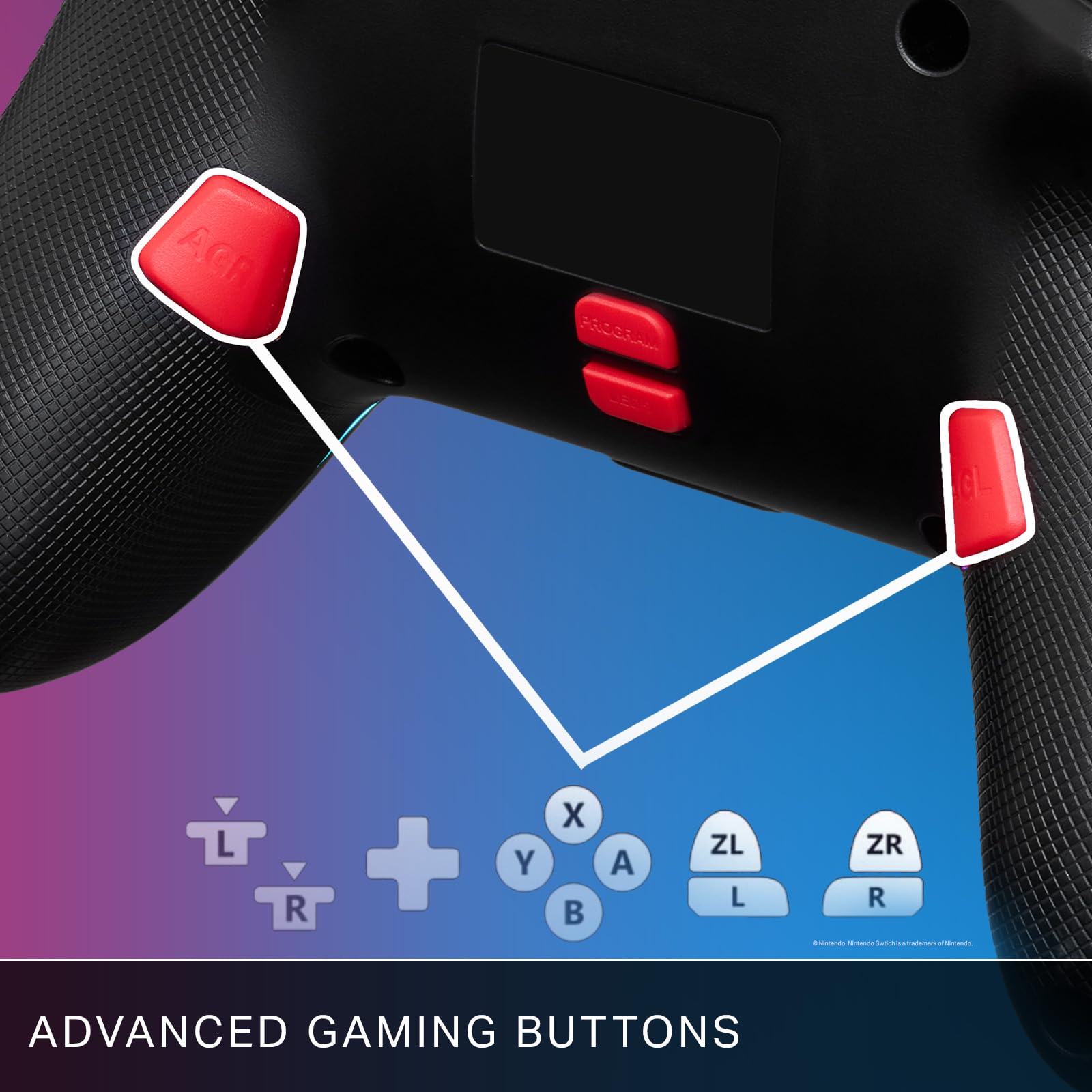 PowerA Enhanced Wireless Controller for Nintendo Switch with Lumectra - Peek-A-Boo