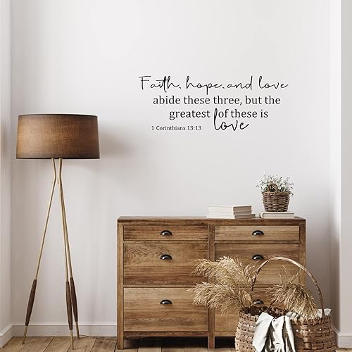 Miniatura 2 de BBTO Calcomanías de pared con versículo bíblico, calcomanías de pared con cita inspiradora, calcomanías de pared religiosas, calcomanías de pared