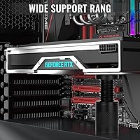Vista 7 de Soporte de GPU para tarjeta gráfica pequeña, soporte antihundimiento de GPU, soporte para tarjetas gráficas GPU, soporte para tarjetas gráficas GPU